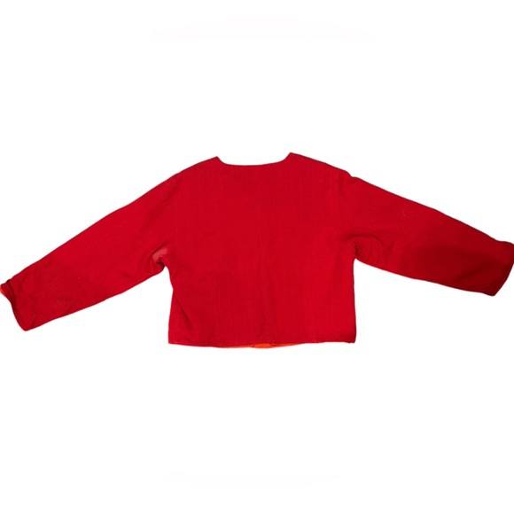 Vintage 90s Embroidered Jacket Guatemalan - Picture 3 of 4